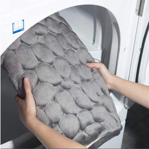  Verdant Touch Wohnzimmer Antirutschmatte Chenille Antirutschmatte  Wasserabsorbierende Anti-Rutsch-Matte Badezimmer Wohnzimmer (Hellblau)